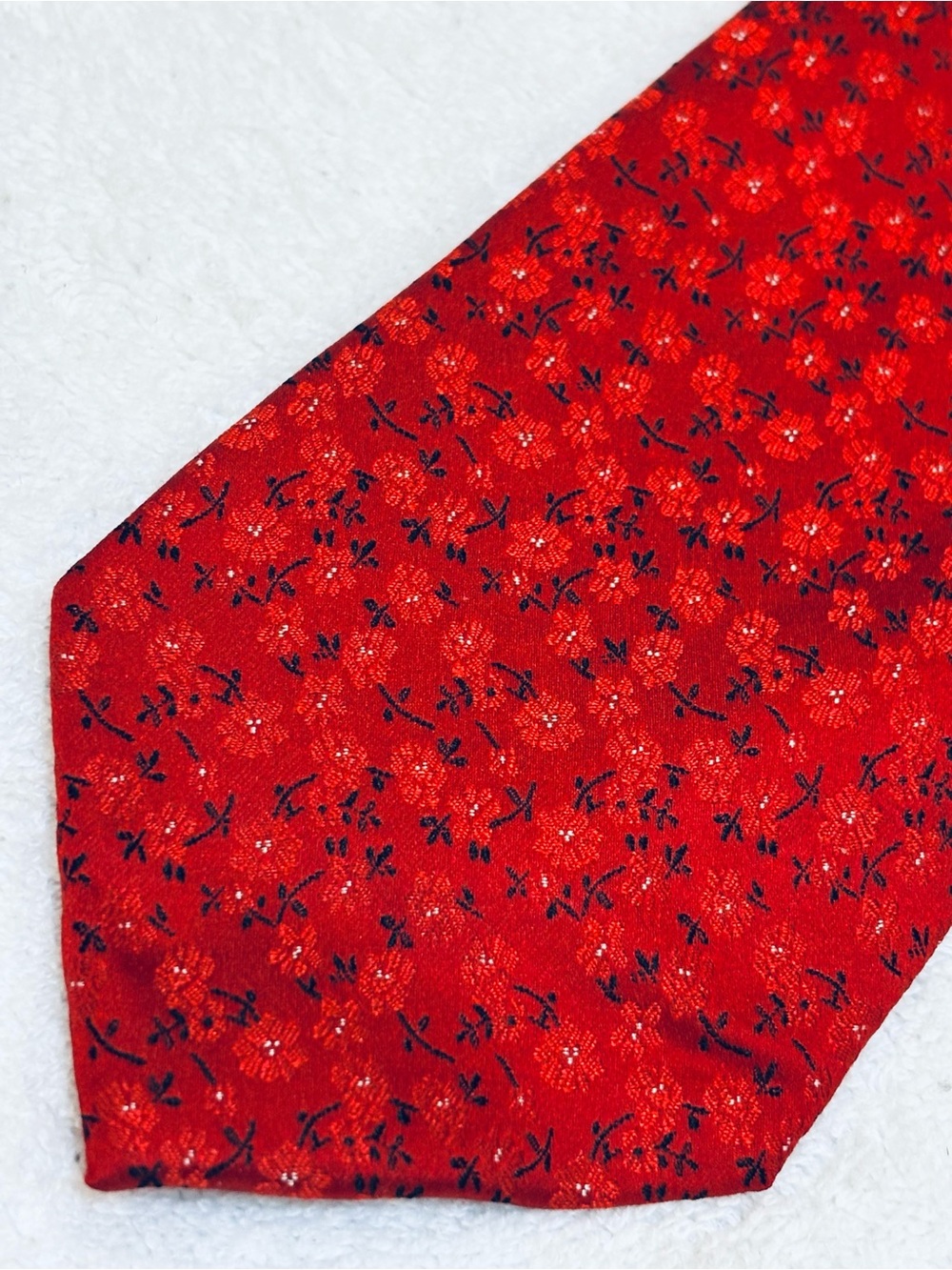Brand New High Quality Seven Fold Designer Tie By Paul Malone / Palm Beach